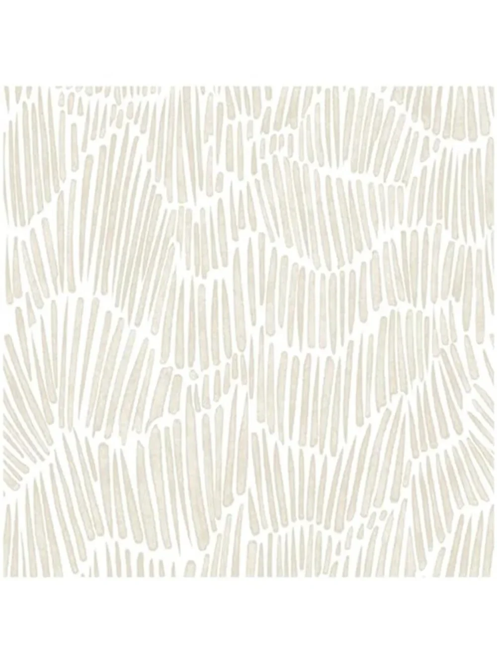 Peel And Stick Wallpaper Beige Stripe Vinyl Waterproof Wall Cover 9.5 Sq Ft